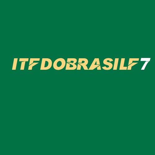 Logo da ITFDOBRASILF7